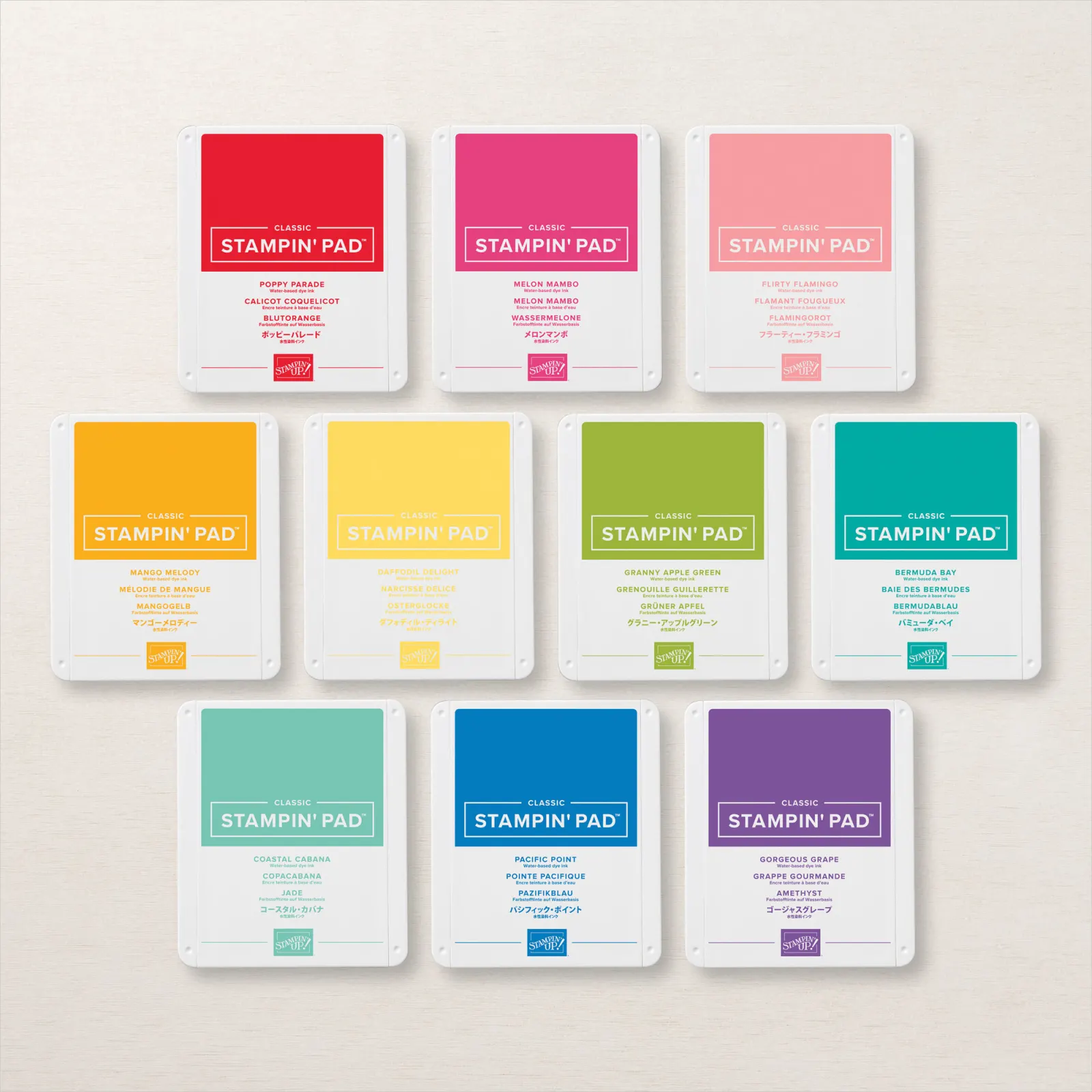 Stampin’ Up ( Rainbow of) Colors – Resources