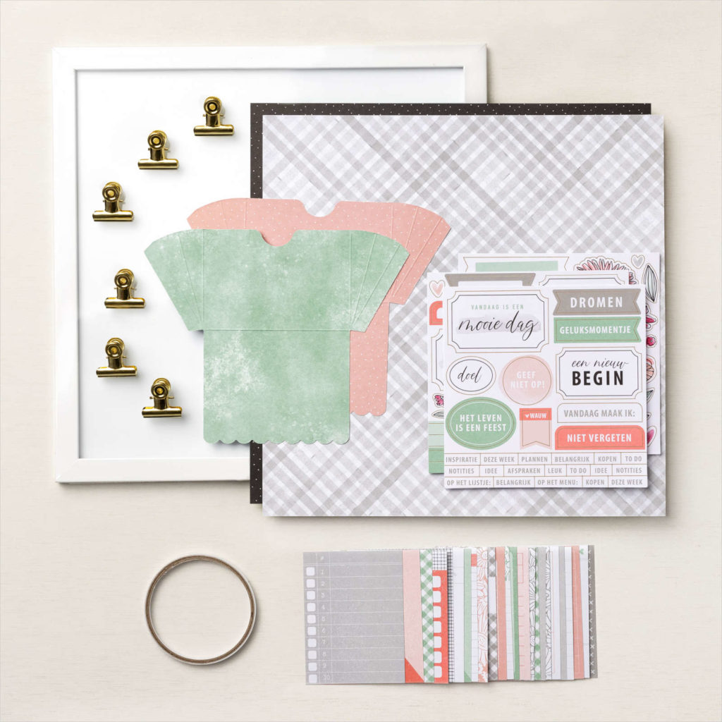 Kit Contents of the Celebrate Today Magnet Board